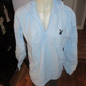 official playboy bunny jacket new with tags blue ladies sz M